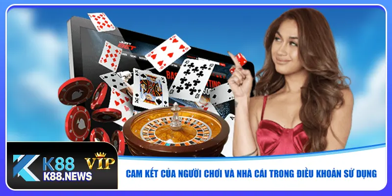 Cam kết của người chơi và nhà cái trong điều khoản sử dụng