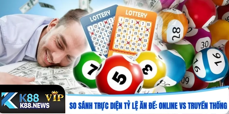 So sánh trực diện tỷ lệ ăn đề: online vs truyền thống