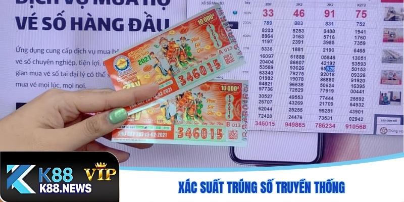 Xác suất trúng số truyền thống